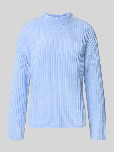 FREE/QUENT Strickpullover in Ripp-Optik Modell 'Thrill' Hellblau 2