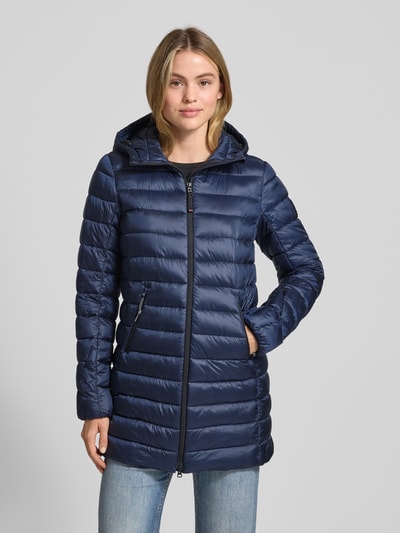 FIRE + ICE Steppmantel mit Zweiwege-Reißverschluss Modell 'ENNA' Dunkelblau 4