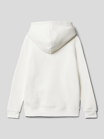 Gant Hoodie mit Label-Stitching Offwhite 3