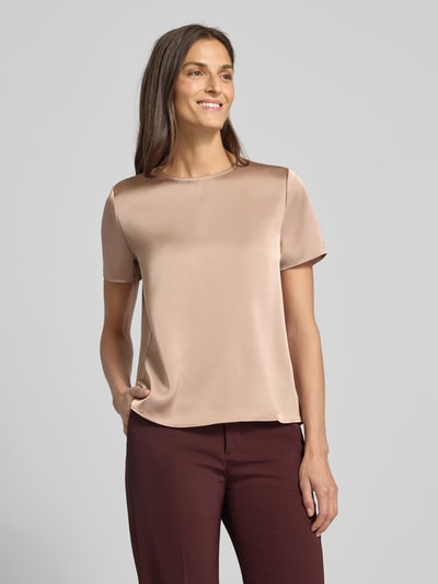 Calvin Klein Womenswear Blusenshirt mit Rundhalsausschnitt Beige 4