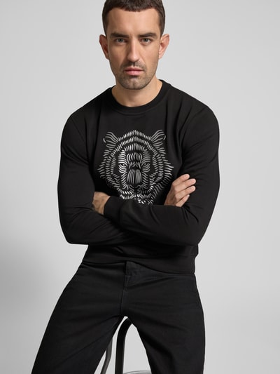 Antony Morato Sweatshirt mit Motiv-Print Black 3