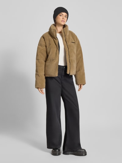 Pegador Jas van teddybont met gewatteerde naden, model 'GEORGIA' Beige - 1