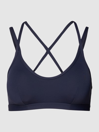 Esprit Bikini-Oberteil mit gekreuzten Spaghettiträgern Marineblau 2