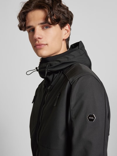 Balr. Sweatjack met capuchon Zwart - 3