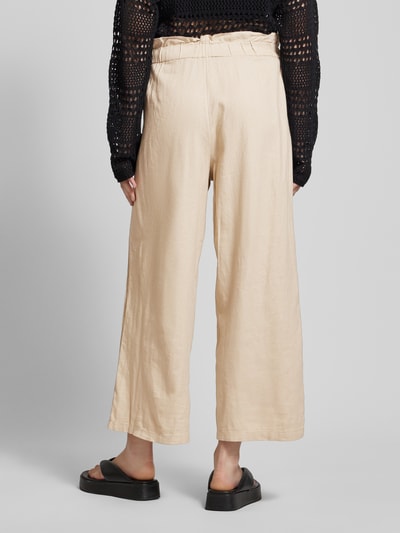 Only Culotte met elastische band, model 'CARO' Zand - 5