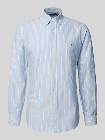 Polo Ralph Lauren Vrijetijdsoverhemd met knoopsluiting Bleu - 2