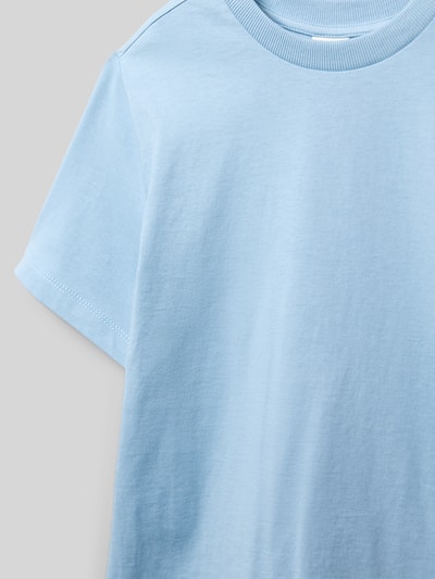 s.Oliver RED LABEL Regular Fit T-Shirt von reiner Baumwolle Rauchblau 2
