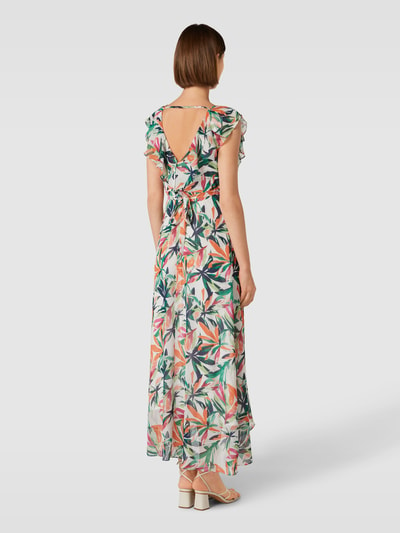 Apricot Maxi-jurk met volantzoom Ecru - 5