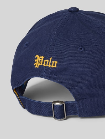 Polo Ralph Lauren Basecap mit Label-Stitching Marine 3