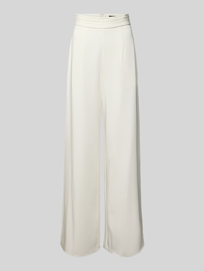 Luxuar Stoffhose mit elastischem Bund Offwhite 2