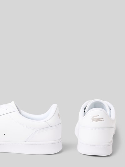 Lacoste Low Top Sneaker aus echtem Leder Modell 'CARNABY SET' Weiss 2