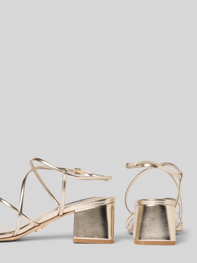Steve Madden Sandalette mit Blockabsatz Modell 'REMMI' Gold 2