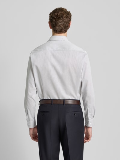 ETERNA Comfort Fit Business-Hemd aus Baumwolle mit Kentkragen Marine 5