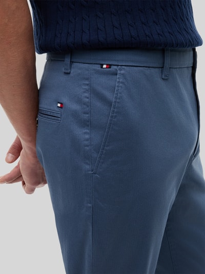 Tommy Hilfiger Slim Fit Chino aus Baumwoll-Mix Modell 'BLEECKER' Rauchblau 3
