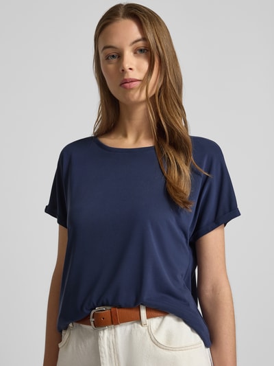 Christian Berg Woman T-shirt z okrągłym dekoltem Ciemnoniebieski 3