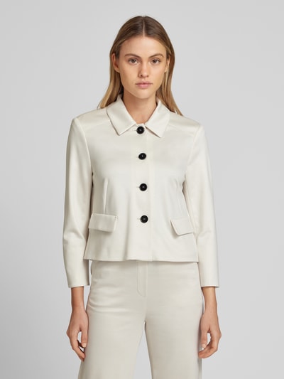 Marc Cain Blazer mit durchgehender Knopfleiste Kitt 4