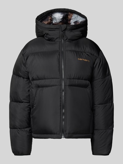Carhartt Work In Progress Kurtka pikowana z kapturem i wpuszczanymi kieszeniami model ‘Toronto’ Czarny 2