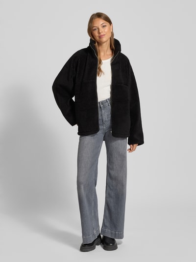 WITHBLACK Jacke mit Teddyfell BLACK 1