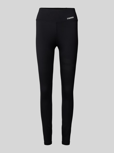 Stronger Leggings mit elastischem Bund Black 1