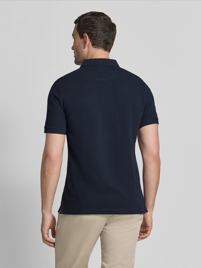s.Oliver RED LABEL Regular Fit Poloshirt aus reiner Baumwolle Marine 5