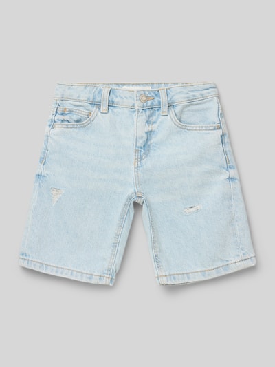 Mango Bermudas mit 5-Pocket-Design Modell 'martin' Hellblau 1