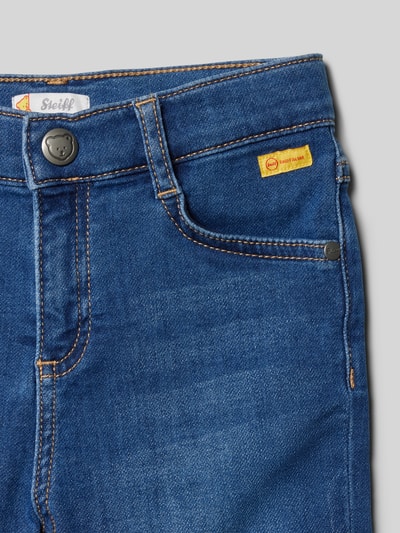 Steiff Jeansshorts aus reiner Baumwolle Blau 2