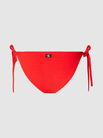 Calvin Klein Underwear Bikini-Slip mit Strukturmuster Rot 3