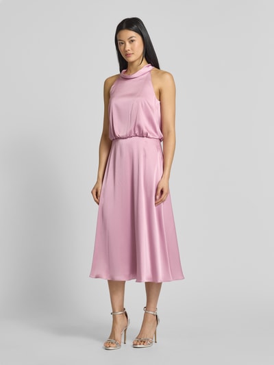 V by Vera Mont Cocktailkleid mit Neckholder Rosa 1