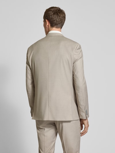 HECHTER PARIS Regular Fit 2-Knopf-Sakko mit Pattentaschen Modell 'X-Tension' Taupe 5