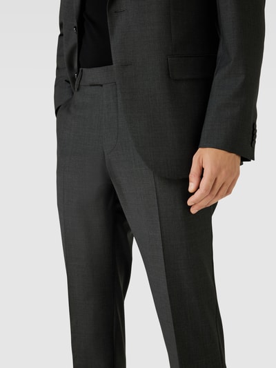 Pierre Cardin Pantalon met persplooien, model 'Ryan' Middengrijs - 3