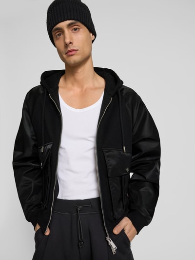 Dsquared2 Sweatjacke mit Pattentaschen Black 3