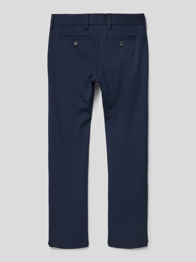 s.Oliver RED LABEL Hose mit Paspeltaschen am Gesäß Marineblau 3