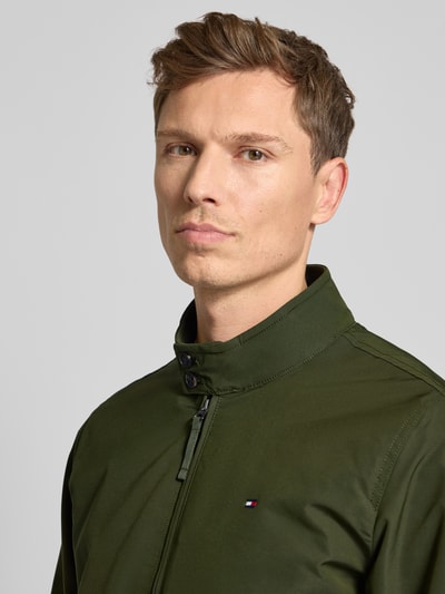 Tommy Hilfiger Relaxed Fit Blouson mit Logo-Stitching Khaki 3