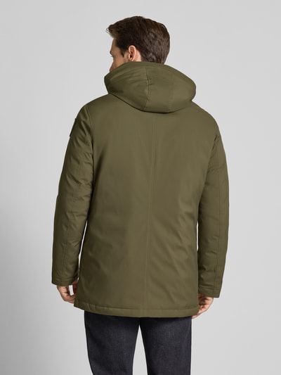 Blauer Usa Donsjack met capuchon, model 'CHESTER' Olijfgroen - 5