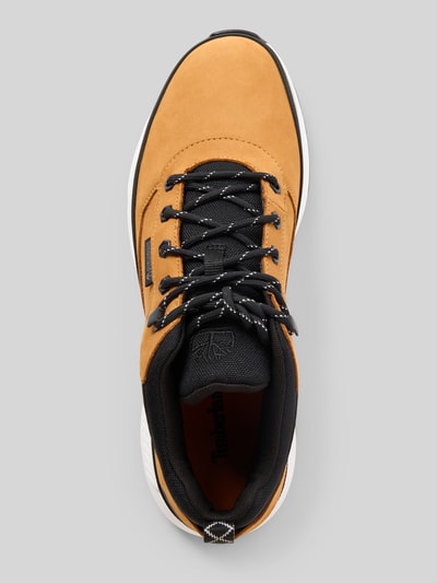 Timberland Boots van leermix met labeldetails Camel - 3