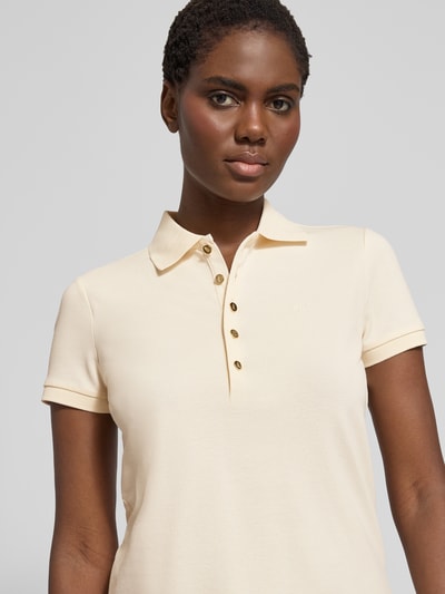 Lauren Ralph Lauren Slim Fit Poloshirt mit Knopfleiste Modell 'KIEWICK' Beige 3