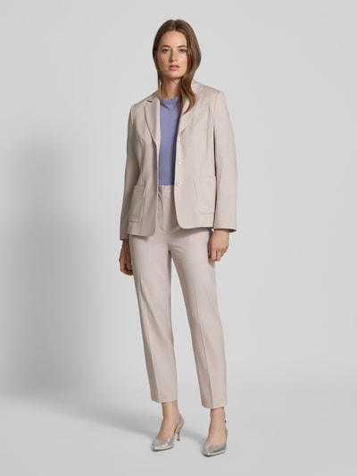 Marc Cain T-shirt van katoenmix met logo-applicatie Lavendel - 1