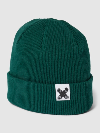 Get Up the Movie x P&C* Czapka beanie z naszywką z logo — Get up the Movie x P&C Ciemnozielony 1