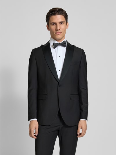 CG - Club of Gents Regular Fit Sakko mit Pattentaschen Modell 'Pablo' Black 4