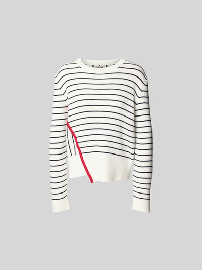 BAUM & PFERDGARTEN Pullover in Strick-Optik Weiss 2