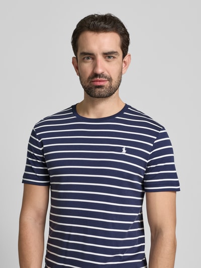 Polo Ralph Lauren T-shirt met labelstitching Marineblauw - 3