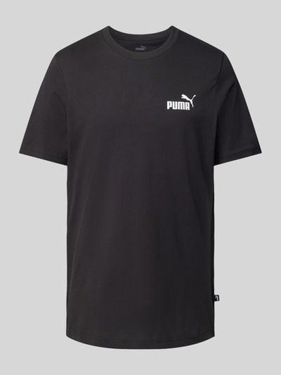 PUMA PERFORMANCE T-shirt z nadrukiem z logo Czarny 2