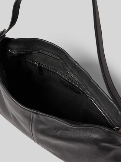 LIEBESKIND BERLIN Schoudertas van echt leer, model 'Fiona' Zwart - 5