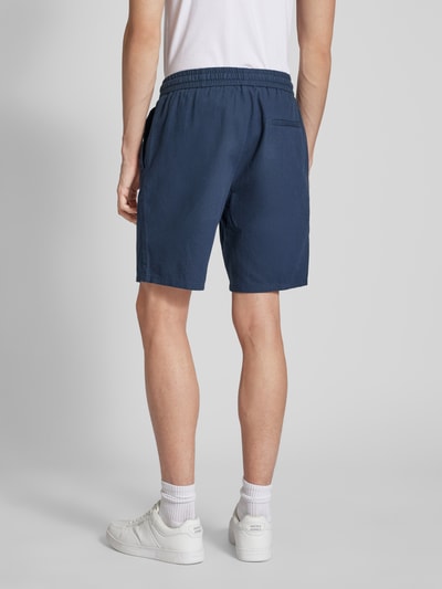 Only & Sons Korte broek met elastische band, model 'LINUS' Donkerblauw - 5