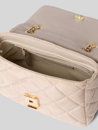Valentino Bags Umhängetasche mit Label-Detail Modell 'OCARINA' Ecru 4
