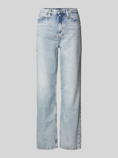 Tommy Jeans Straight leg jeans met hoge band Lichtblauw - 2