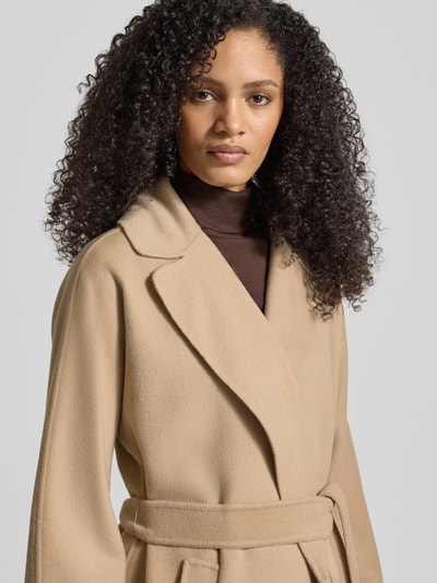 Weekend Max Mara Regular Fit Wollmantel aus Schurwoll-Mix Modell 'CIVADA' Camel 3