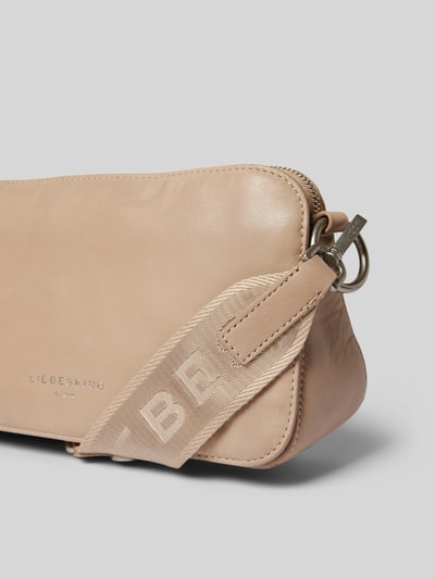 LIEBESKIND BERLIN Handtas met labeldetails, model 'Clarice' Lichtgrijs - 3
