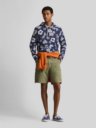 Polo Ralph Lauren Regular Fit Hoodie aus reiner Baumwolle Marine 1