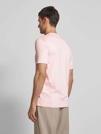 BOSS T-Shirt mit Rundhalsausschnitt Modell 'Thompson' Rosa 5